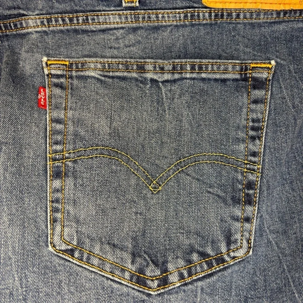 LEVI'S 541 50X30 Athletic Taper Jeans Mens Denim 5 Pocket Stretch Big & Tall
